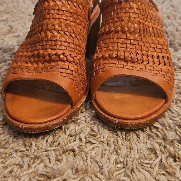 Rag & Bone Wyatt Woven Leather Sandals Size 36.5 - Picture 4 of 8